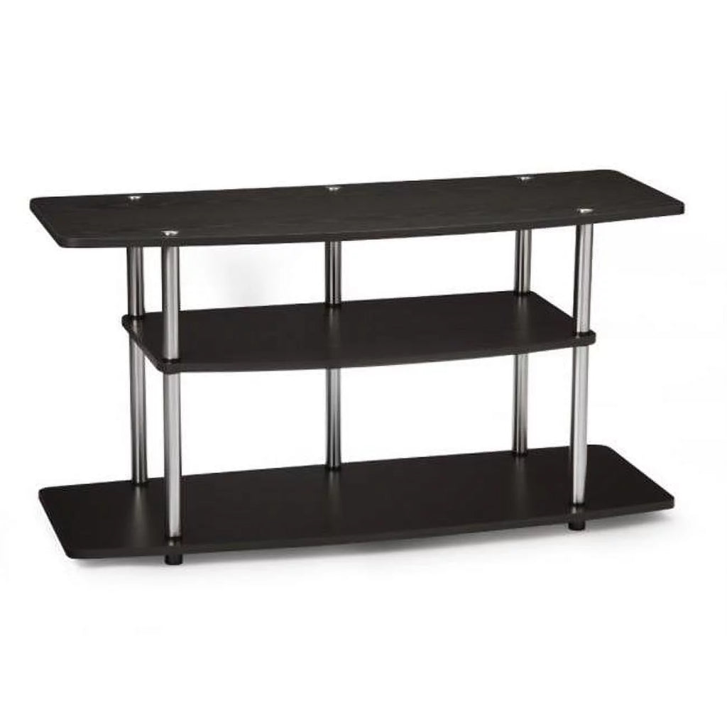 Wide 3-Tier Espresso TV Stand U268013