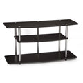 Wide 3-Tier Espresso TV Stand U268013