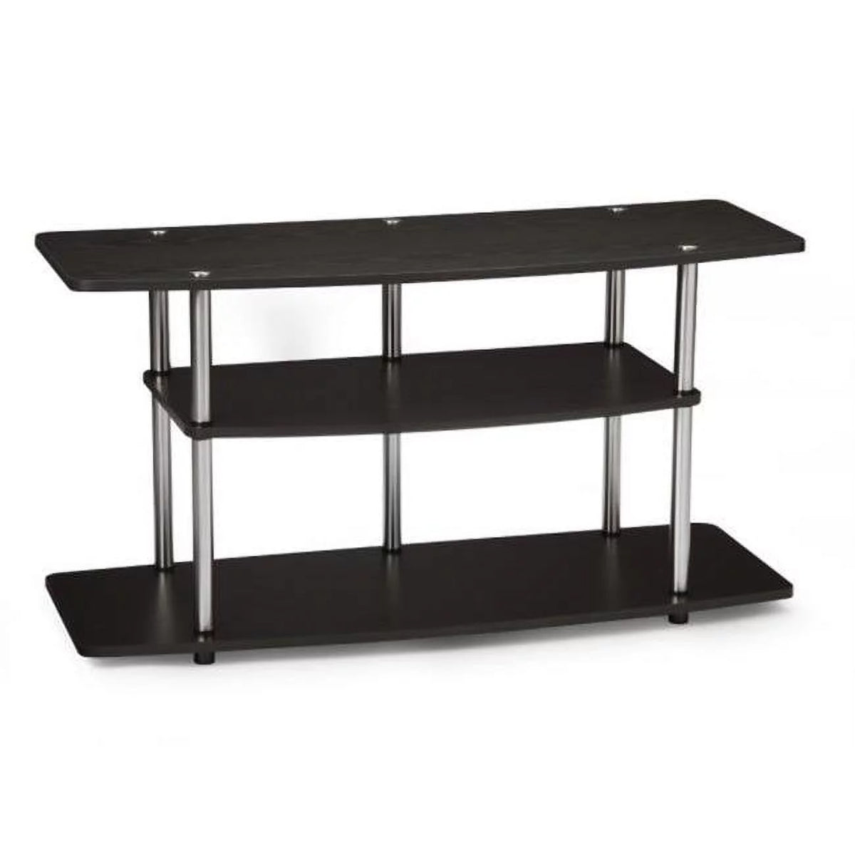 Wide 3-Tier Espresso TV Stand U268013