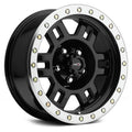 18x9 8x165.1 Gloss Black Machined Lip Wheel H76766