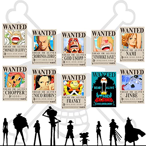 Anime Wanted Posters 25PCS 30×21cm A30162