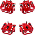 Red Powder Coated Caliper Assembly Set Kit U8440