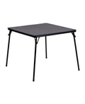 Black Folding Card Table O3694