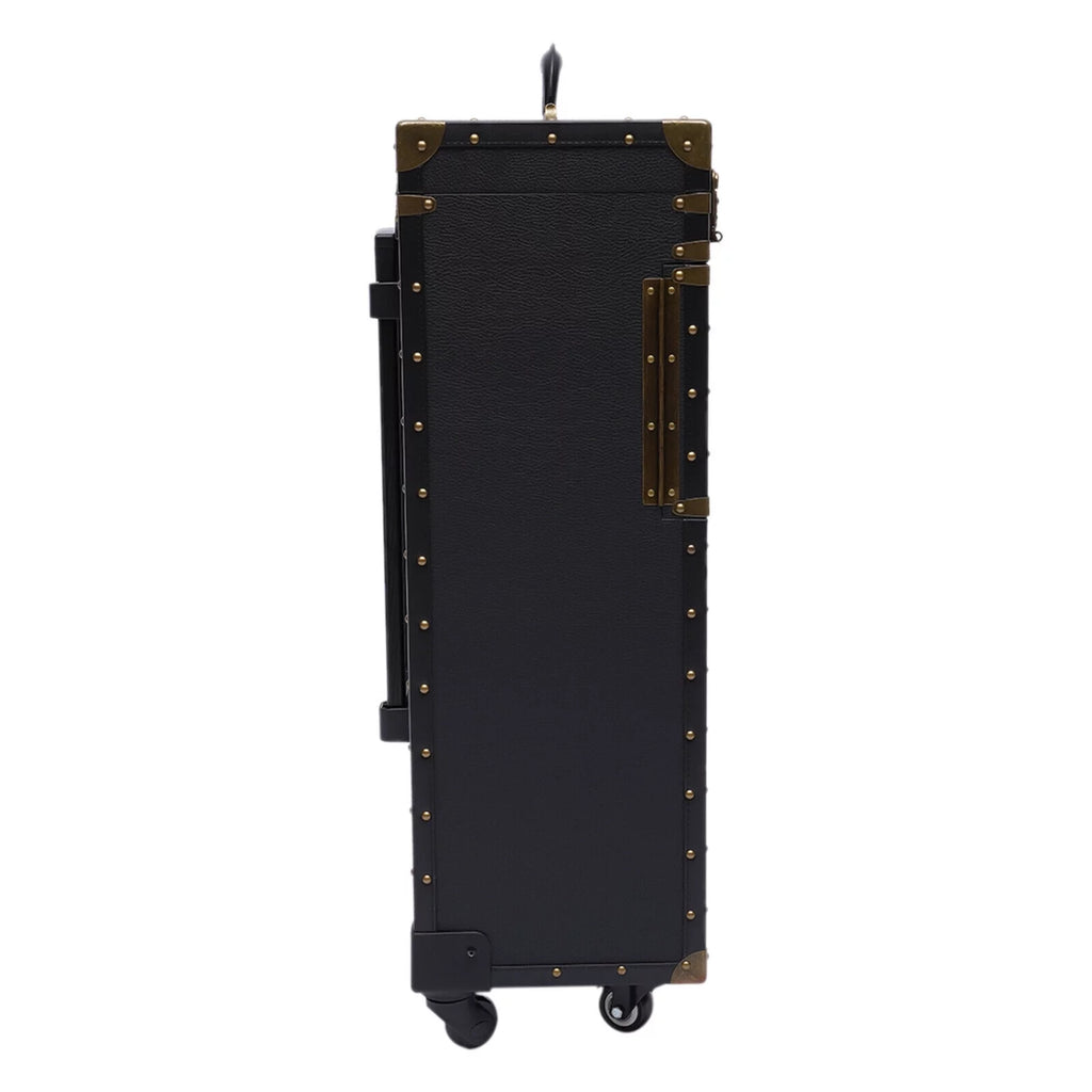 Portable Rolling Makeup Train Case Cosmetic Organizer P48635