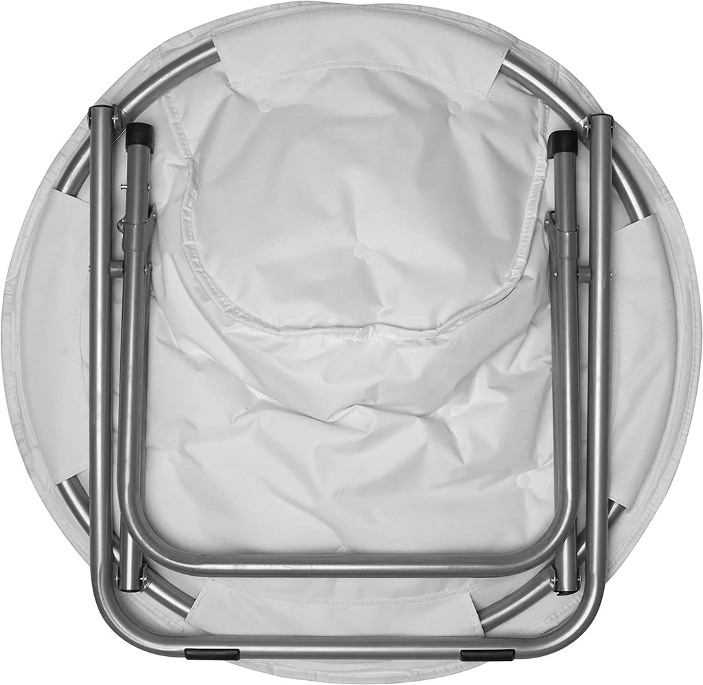 White Saucer Chair Q111404