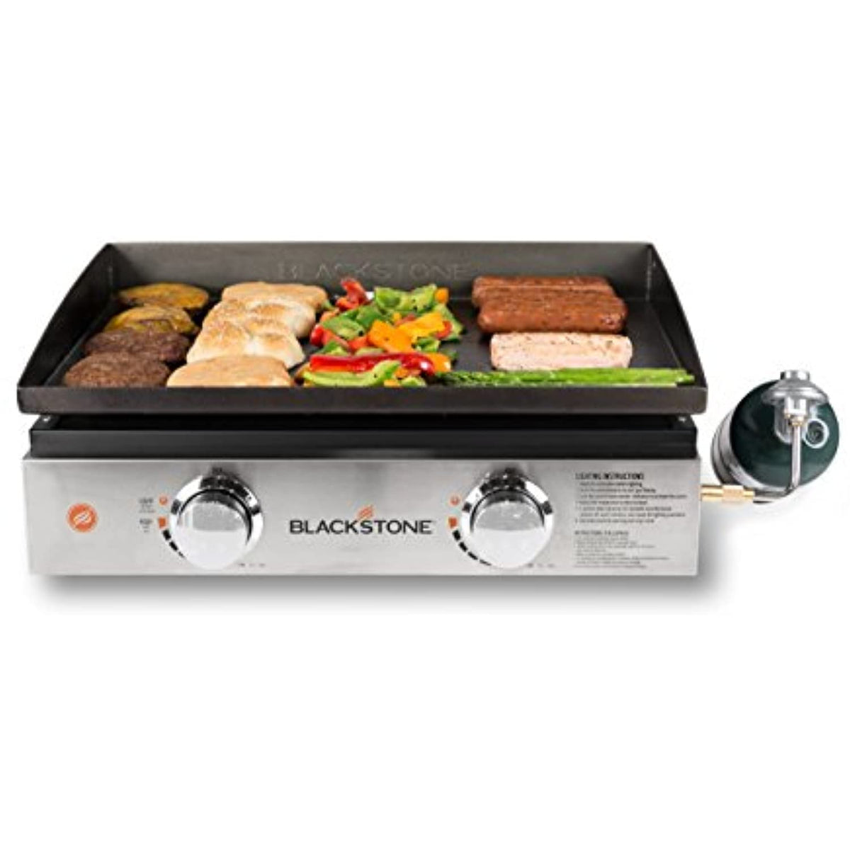 22" Tabletop Griddle Grill, Black N745