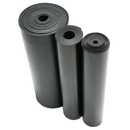 Black 1/4 in. x 36 in. x 240 in. SBR Rubber Sheet R684