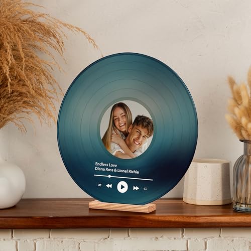 Decorative Vinyl Record with Custom Photo Y49618