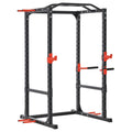 Adjustable Power Tower Dip Station Pull Up Bar Squat Rack Power Cage V82598