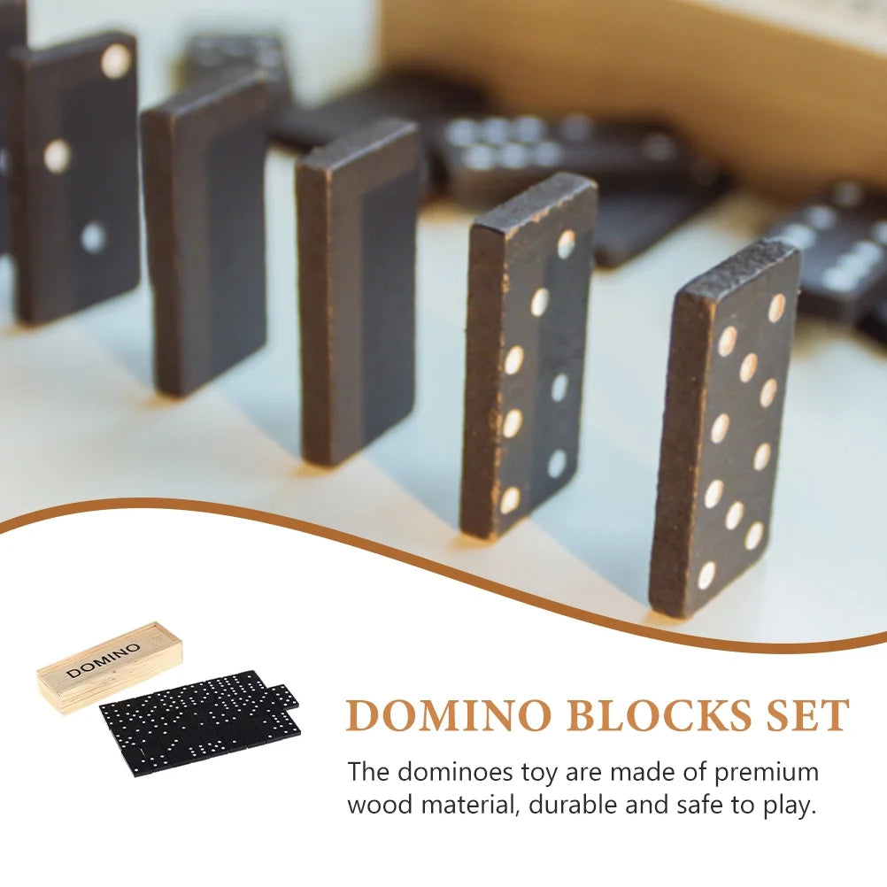 Wooden Domino Game Toy N539