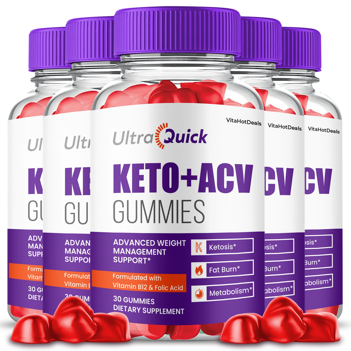 Keto ACV Gummies 5 Pack N490945