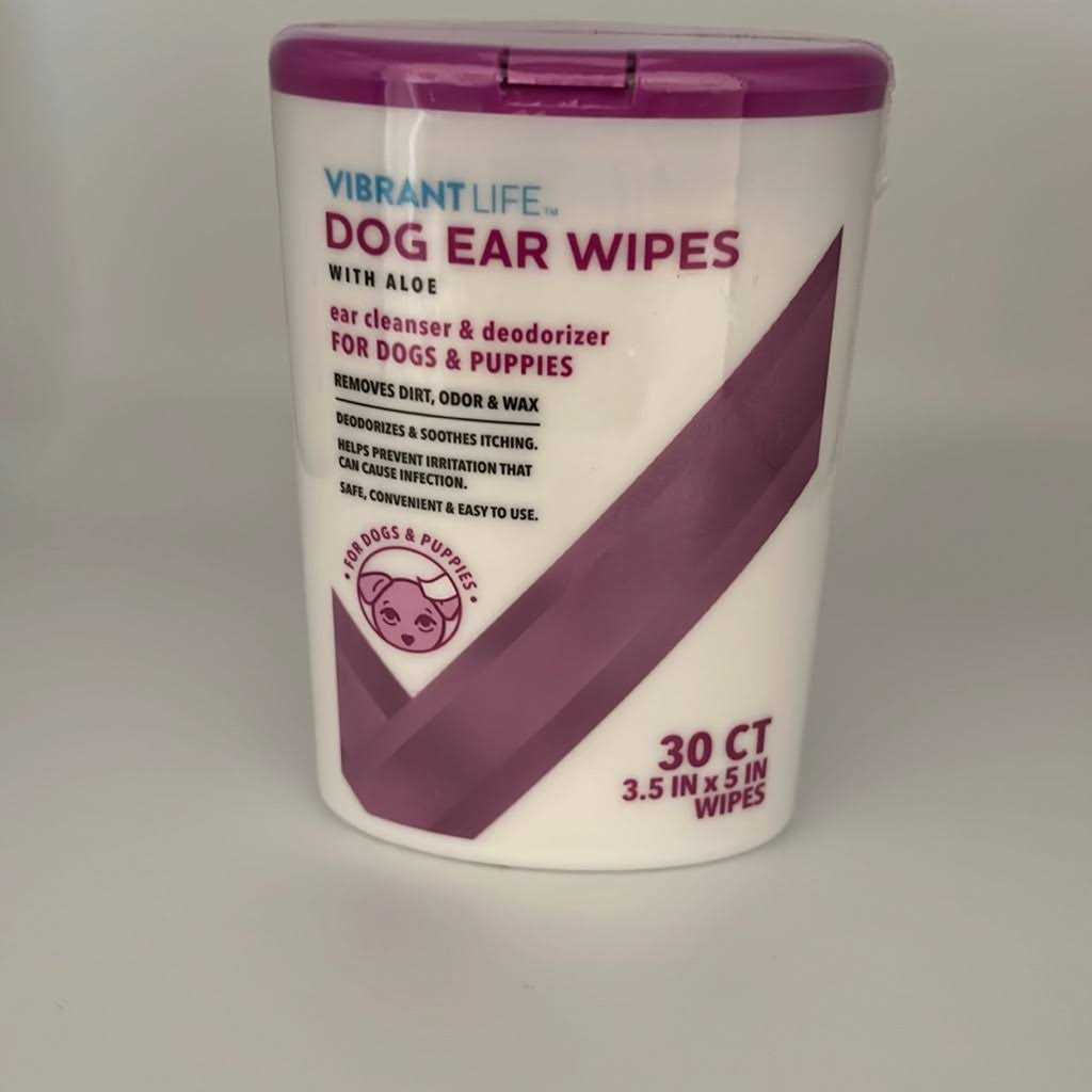 Dog Ear Wipes with Aloe E125778