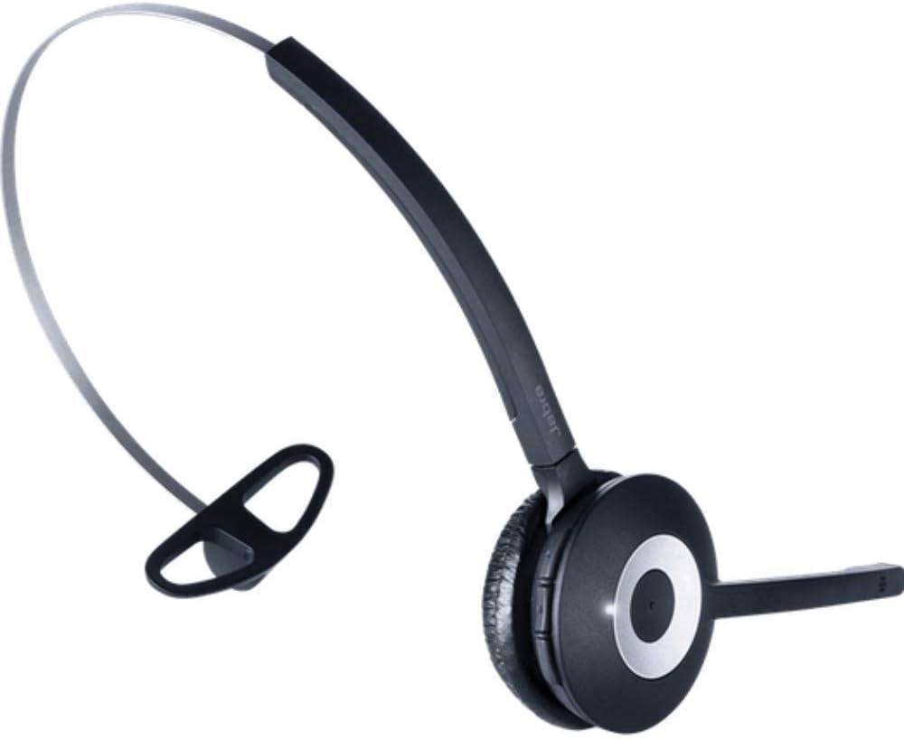 Wireless Bluetooth Headset with Headband Attachment and Base (Renewed) X39475