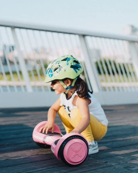 Pink Kids Hoverboard with LED Headlights D3549