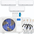 27,000 BTU 3 Zone Ductless Air Conditioner and Heat Pump L8750