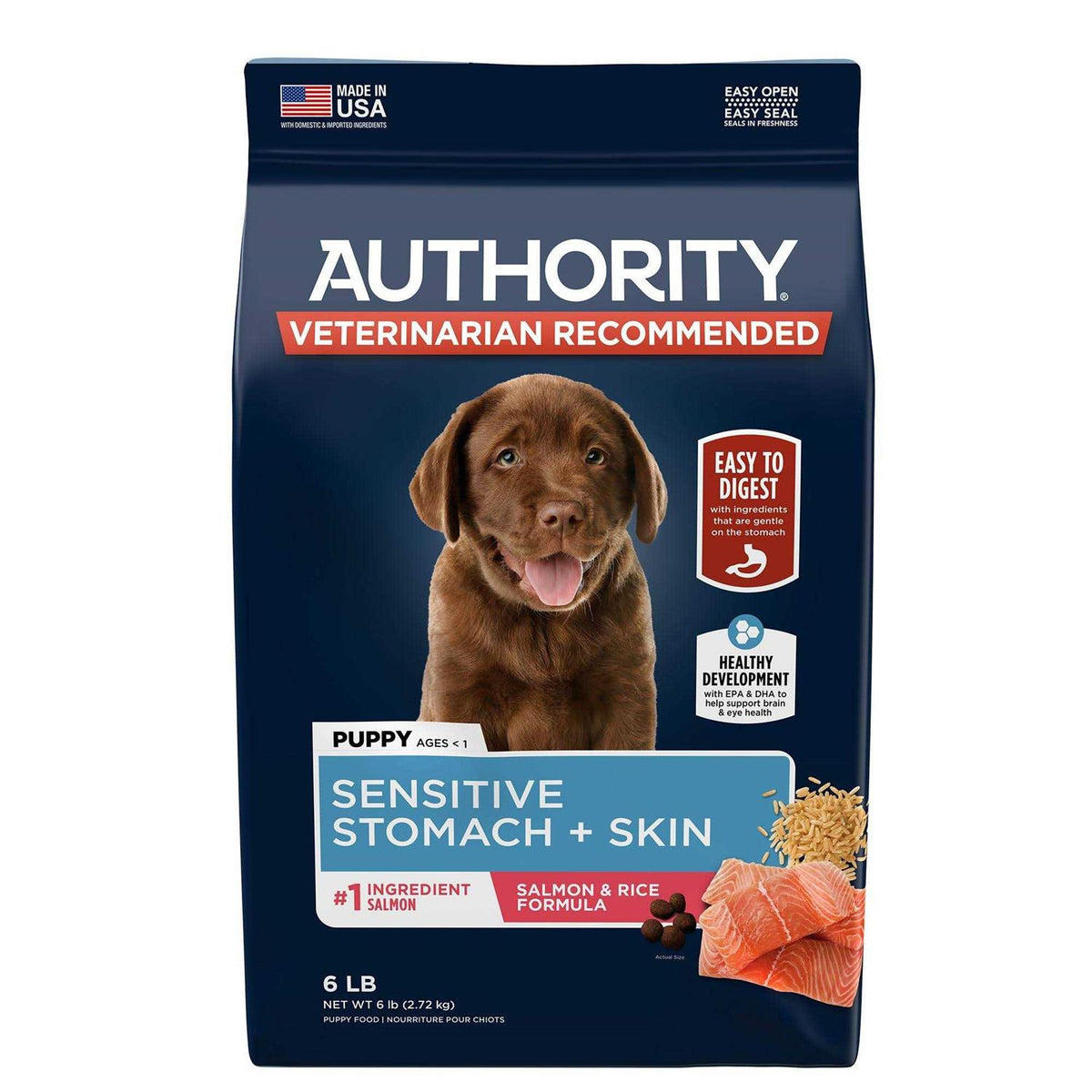 Sensitive Stomach and Skin Puppy Dry Dog Food L47987