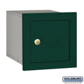 Green Cast Aluminum Column Mailbox E130