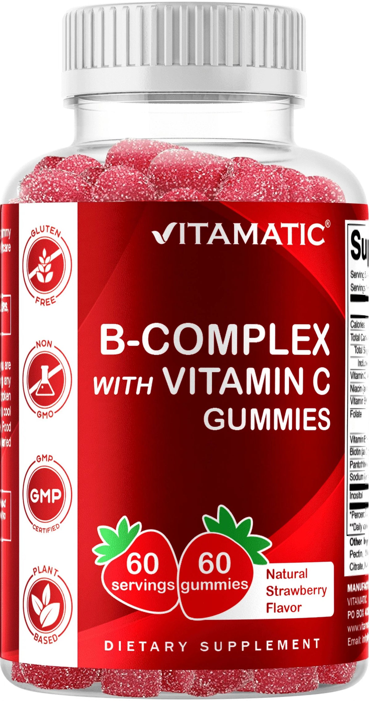 Vitamin B Complex Gummies with Vitamin C & Inositol B78046
