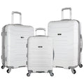 3-Piece Expandable Hardcase Spinner Set, White E7781