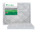 Silver MERV 8 30x30x1 Pleated AC Furnace Air Filter, Pack of 4 B569