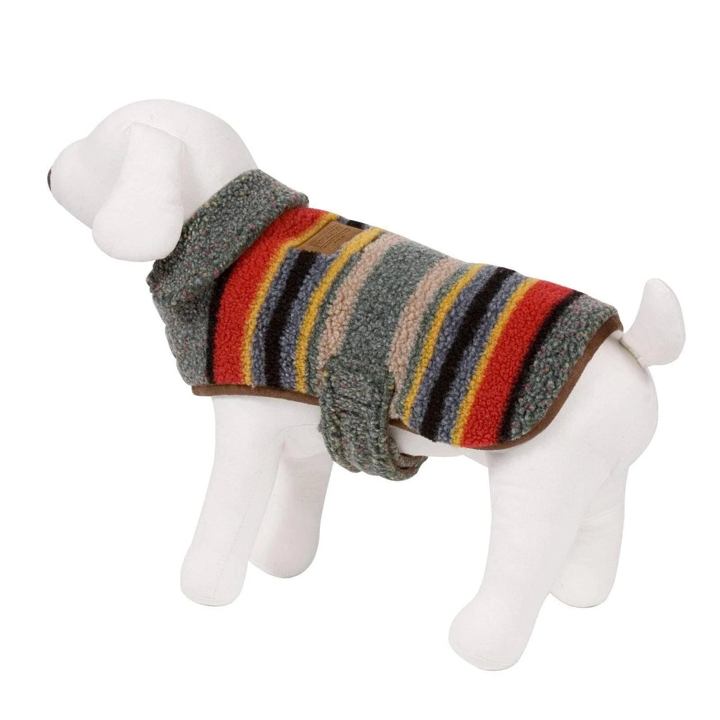 Heather Green Dog Coat T843