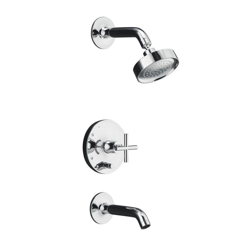 Polished Chrome Bath and Shower Faucet Trim K43843