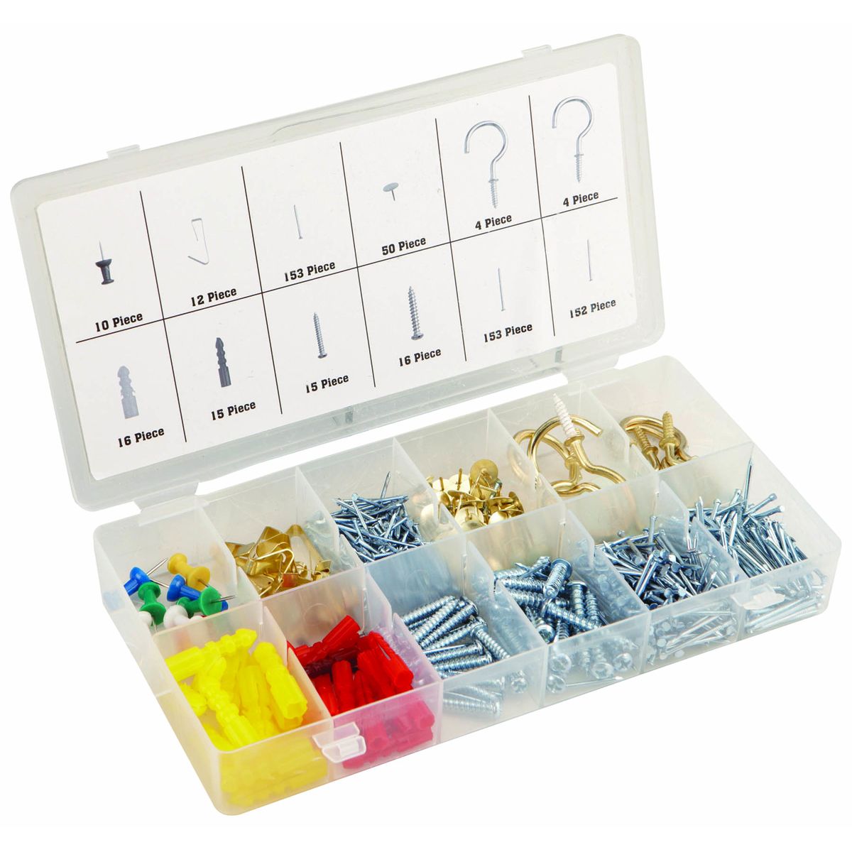 600 Piece Hardware Assortment K2878