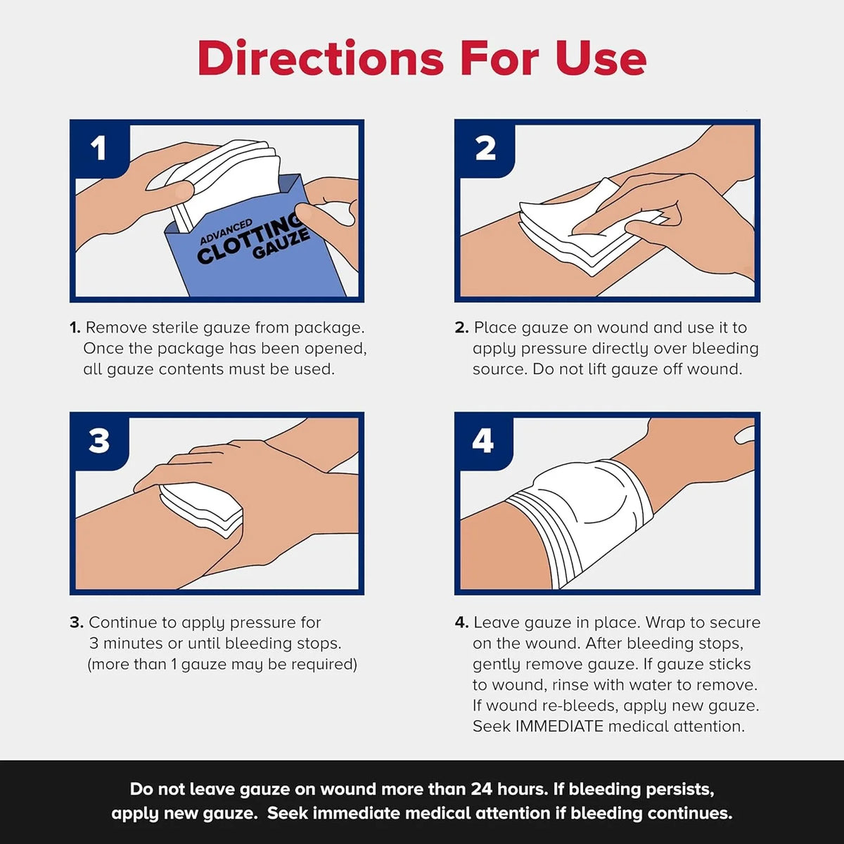Advanced Clotting Gauze B631061