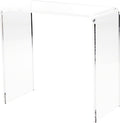 Clear Acrylic Rectangular Display Riser, 12 H x 12 W x 6 D, Pack of 2 B133