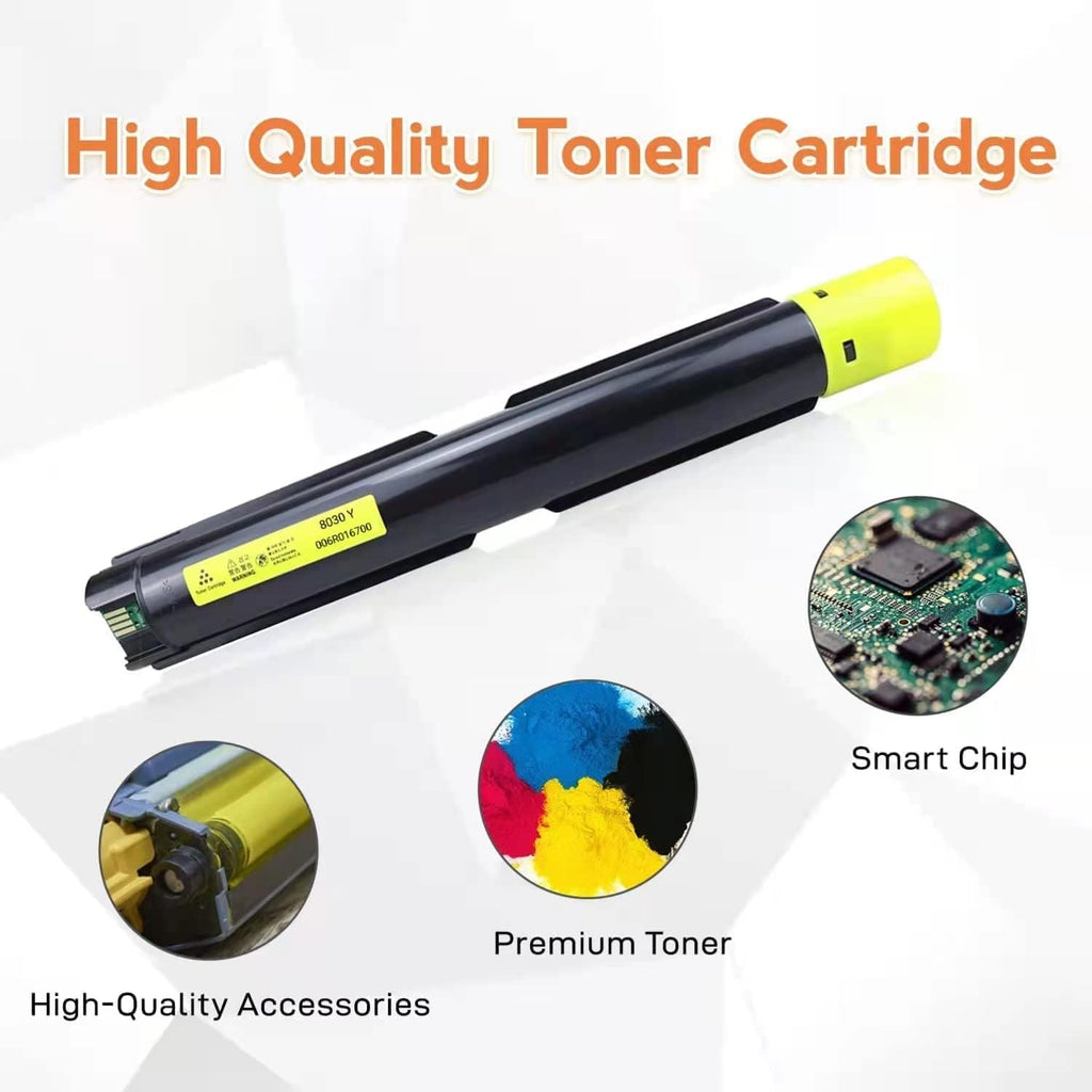 Compatible Toner Cartridge for Xerox AltaLink Printer (1 Black 1 Cyan 1 Magenta 1 Yellow) M791947
