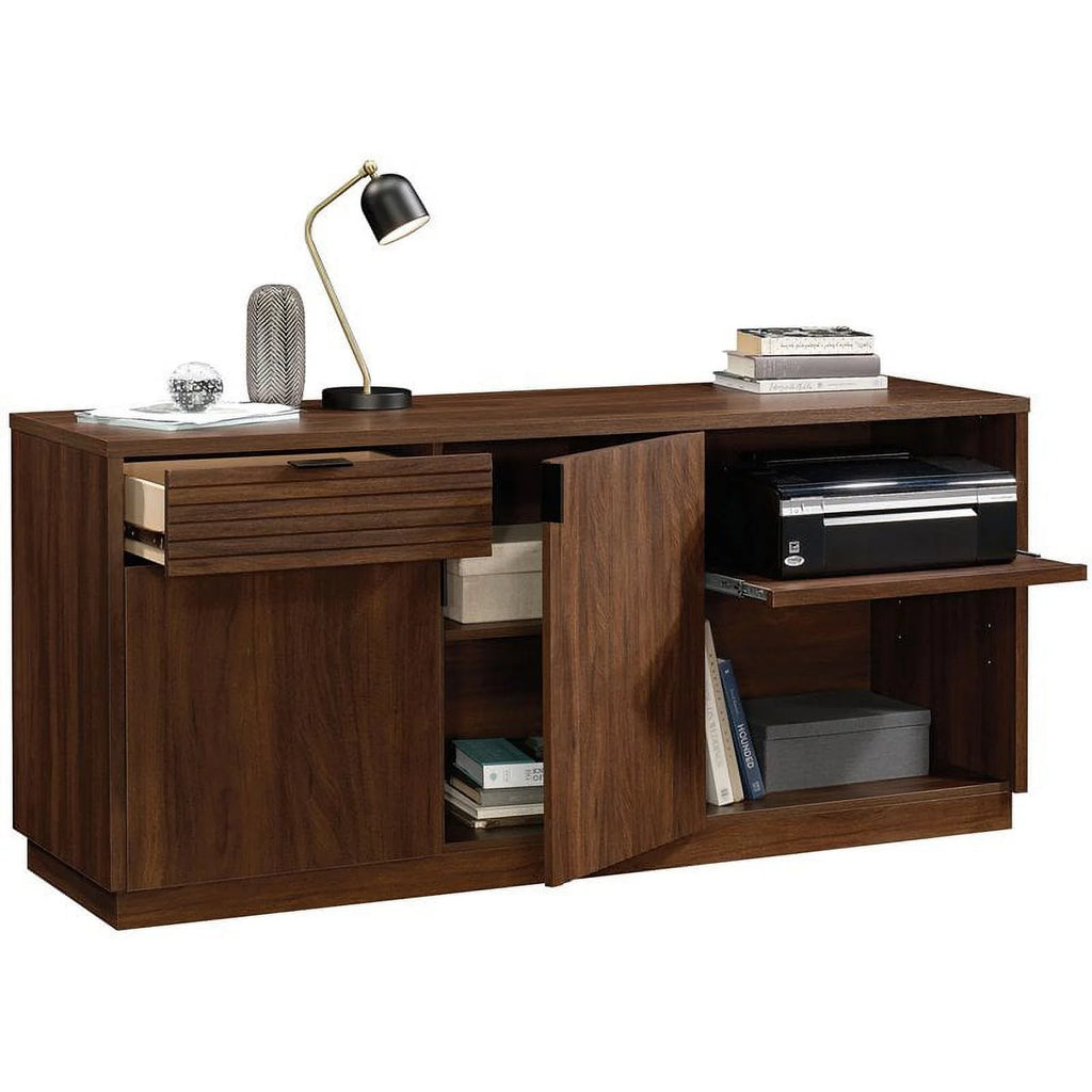 3-Piece Executive Desk & Hutch & Office Credenza Set S881730