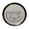 2x22 Rudder Angle Indicator, Chesapeake White w/Stainless Steel Z448