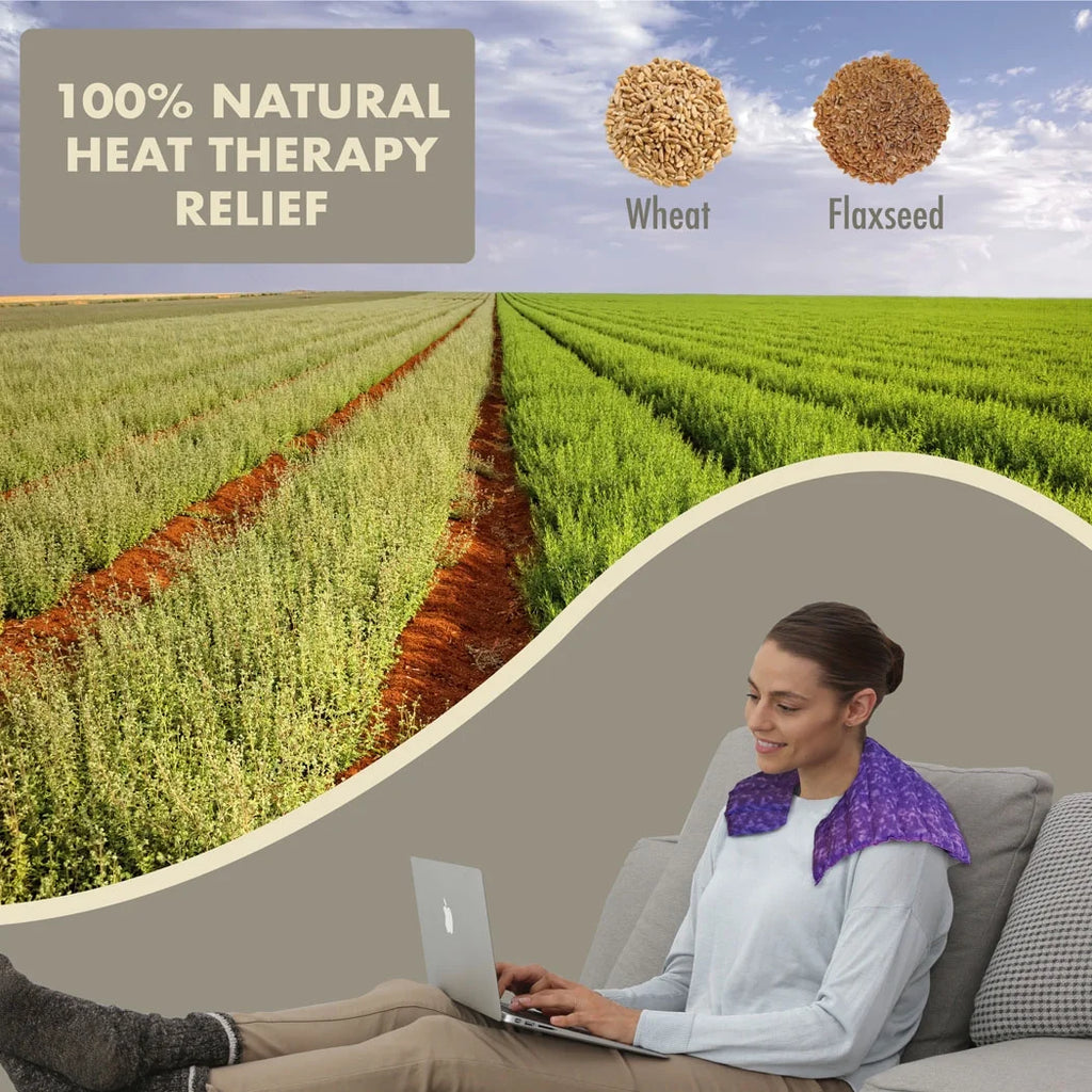 Neck & Shoulder Wrap Herbal Hot & Cold Therapy Pack B5959