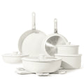 17 Pcs Nonstick Granite Cookware Set F391