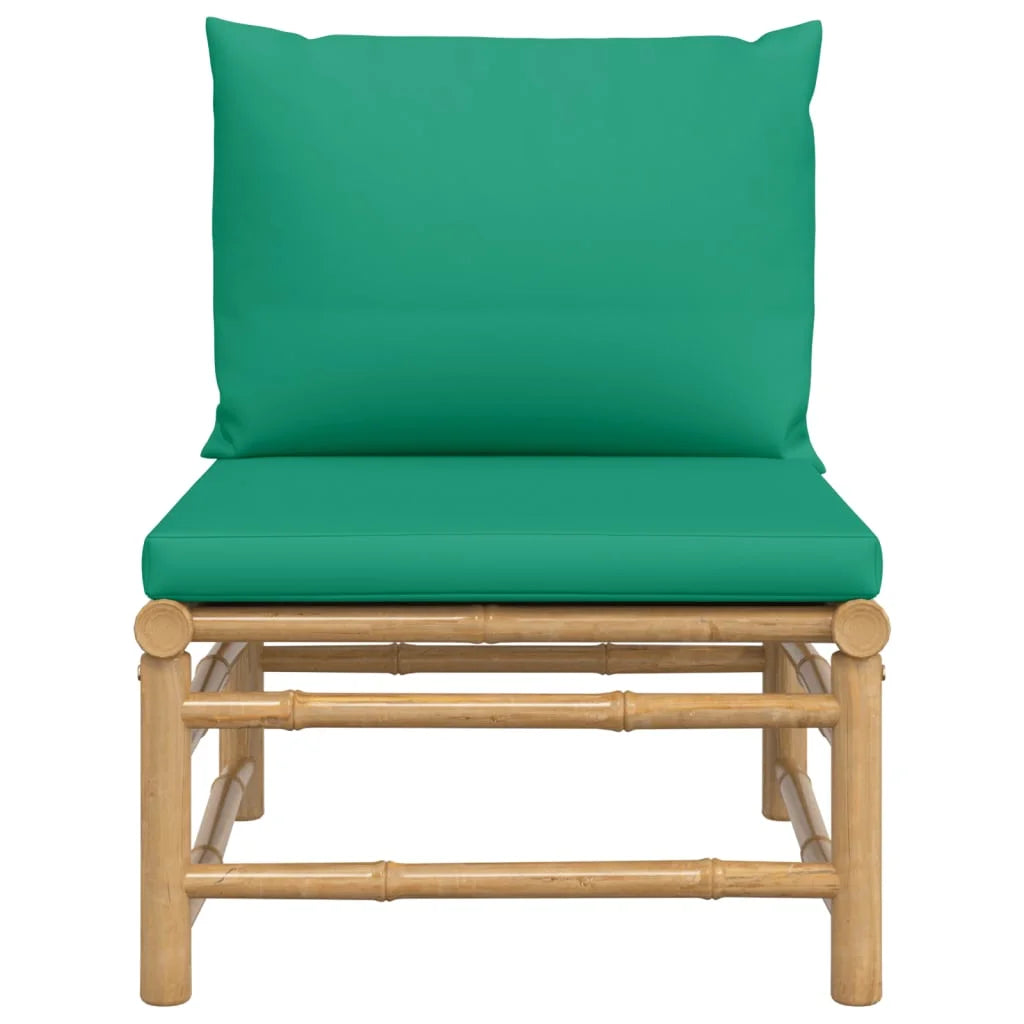 Green Cushions Bamboo Patio Sofa B973