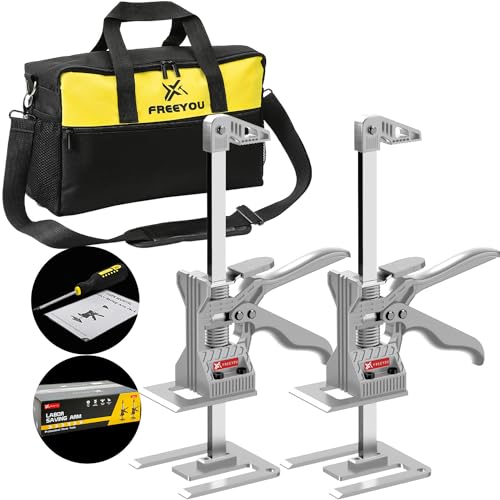 Labor Saving Arm Jack 2 Pcs Height Adjustment Lifting Device with Portable Bag D60243