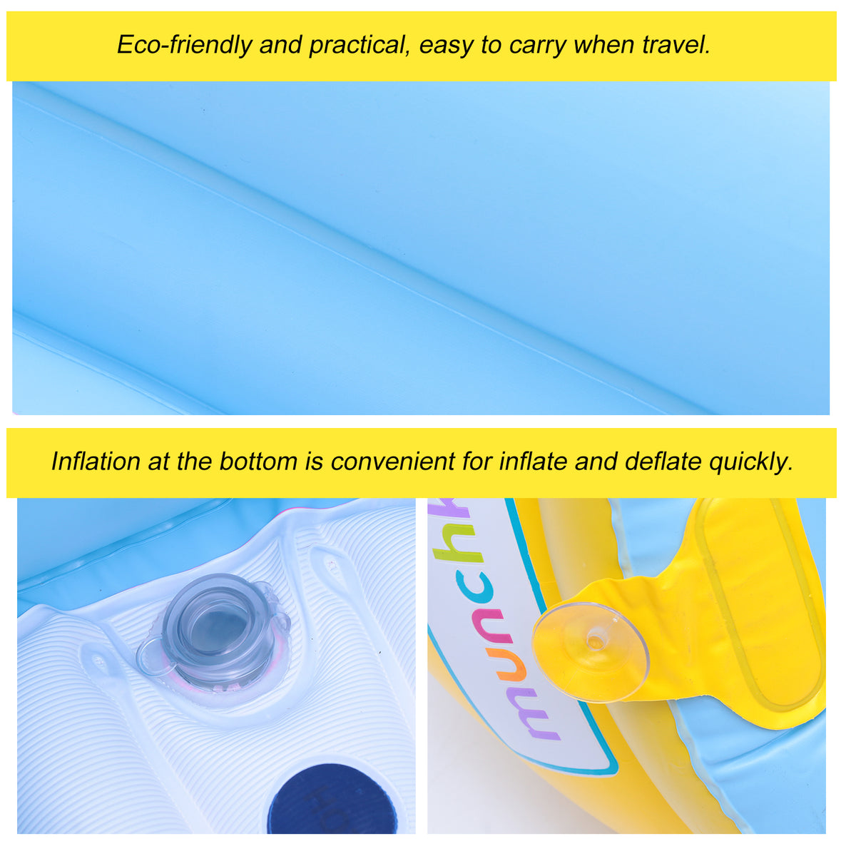 Inflatable Toddler Pool Tub Baby Swimming Bathtub F535707