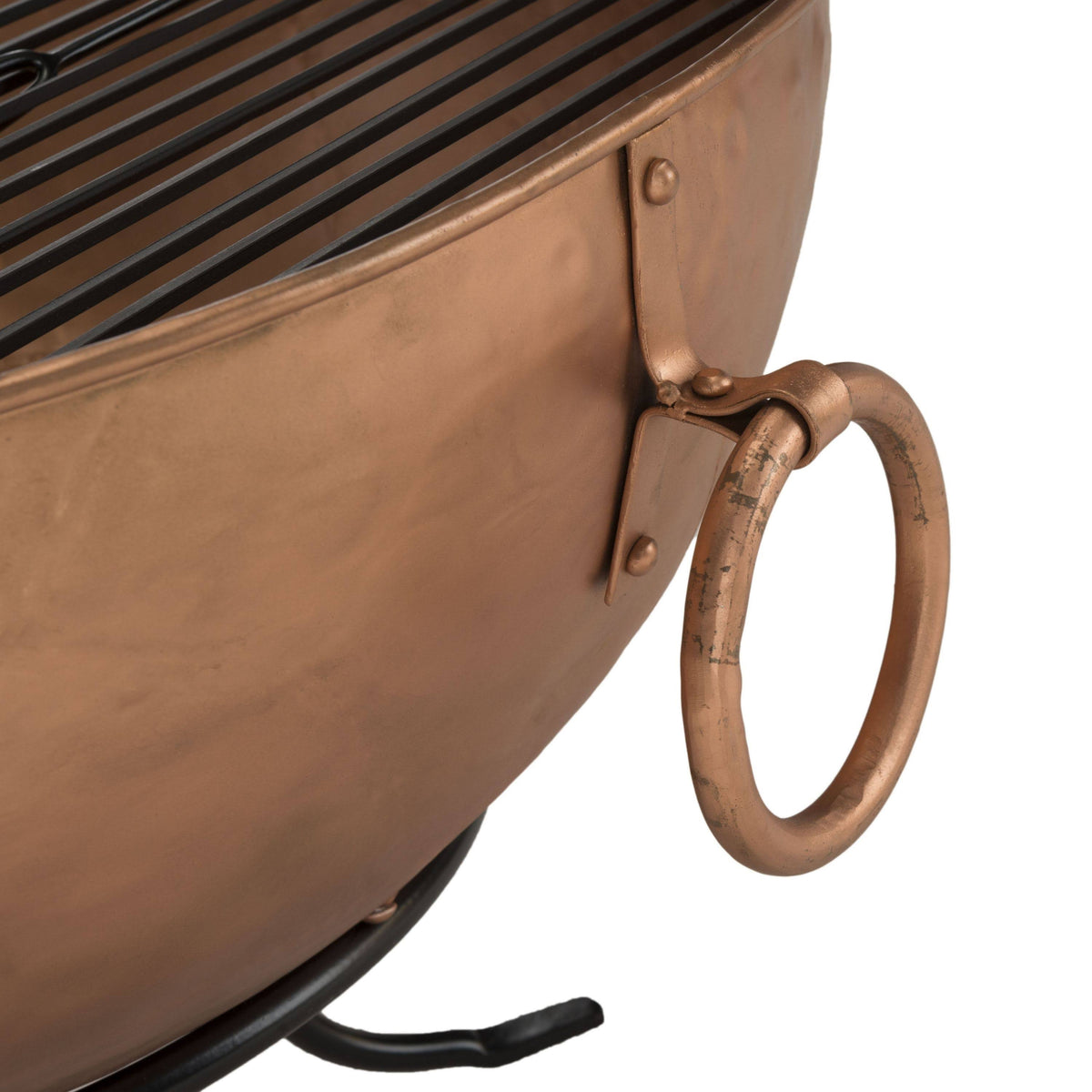 Copper Black Fire Pit P5486