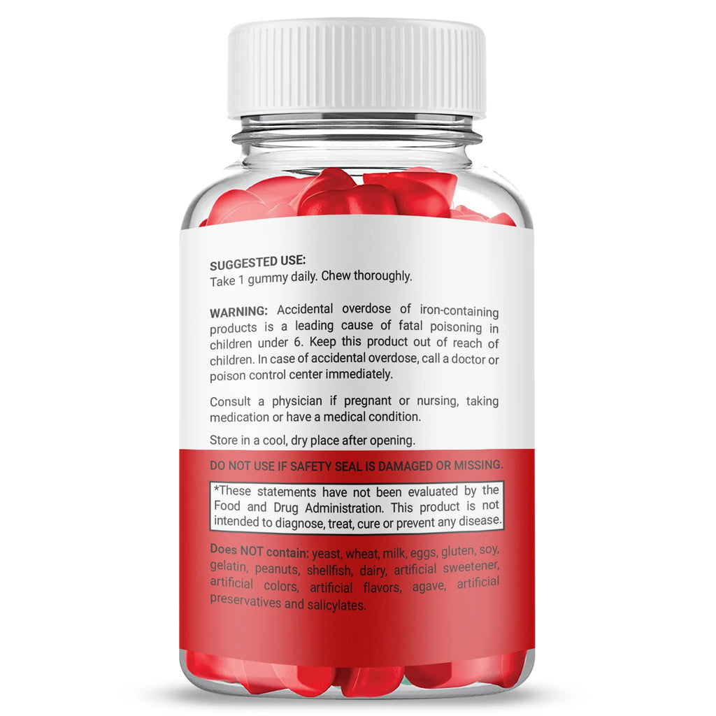 Keto ACV Gummies with Vitamin B12, Pomegranate and Beet Root 5 Pack K57841