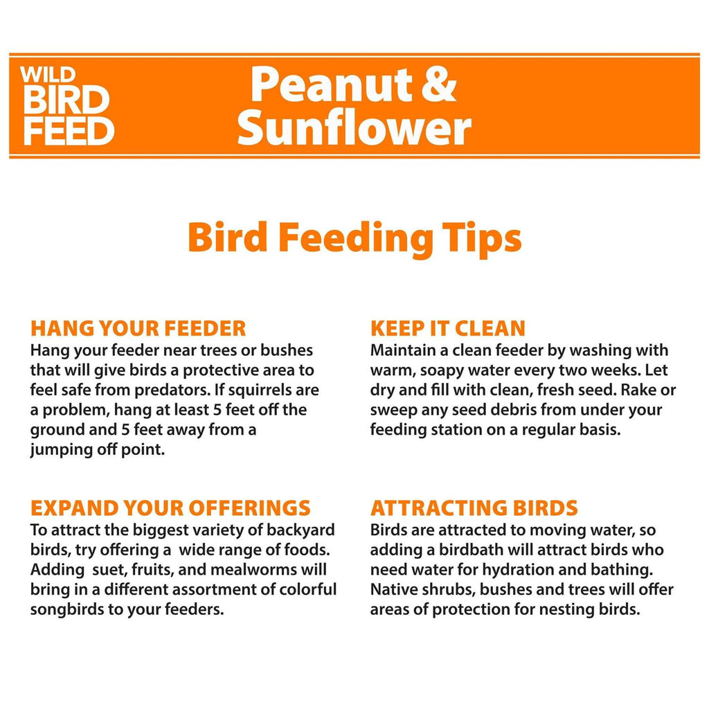 Peanut & Sunflower Wild Bird Feed H5850