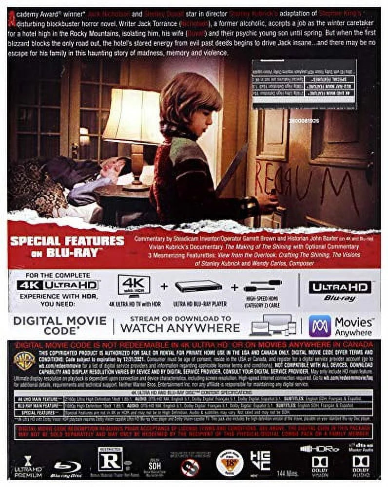 4K Ultra HD + Blu-ray Horror P221997