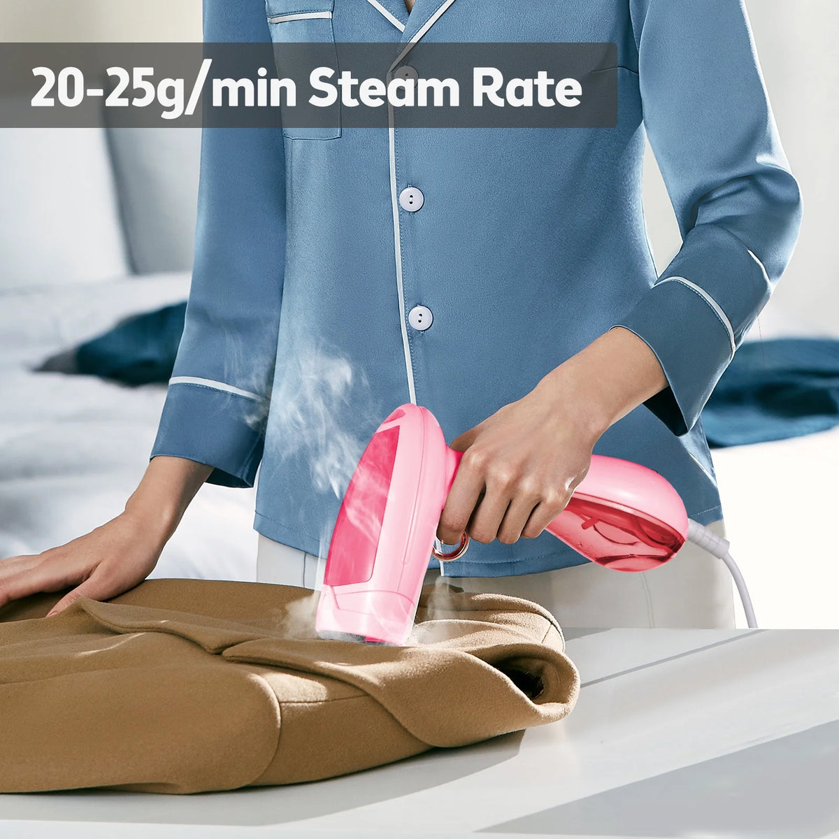 Portable Handheld Fabric Steamer 120ml Q250