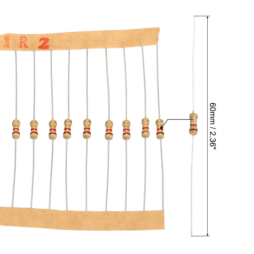 1/4W 0R-10M Ohm 5% Carbon Film Resistor 860 Pack W5769