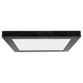 Black LED Square Flush Mount E68286