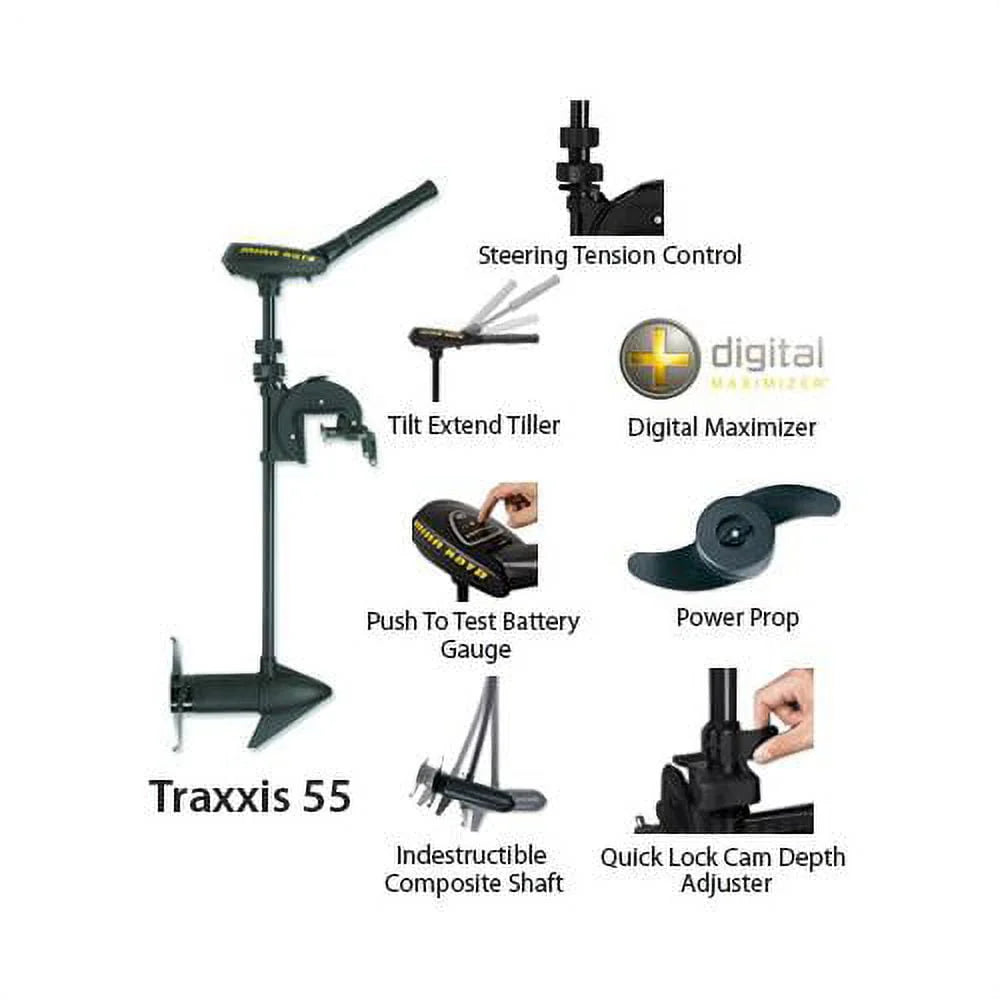 Trolling Motor 42/55lb Tiller Control B322757