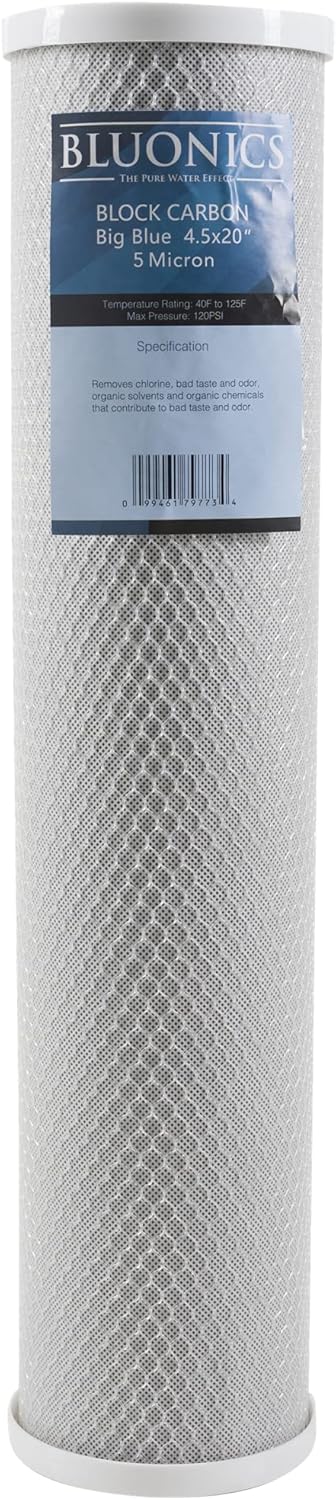 Carbon Block Water Filters 6 pcs 4.5 x 20 Cartridges X581