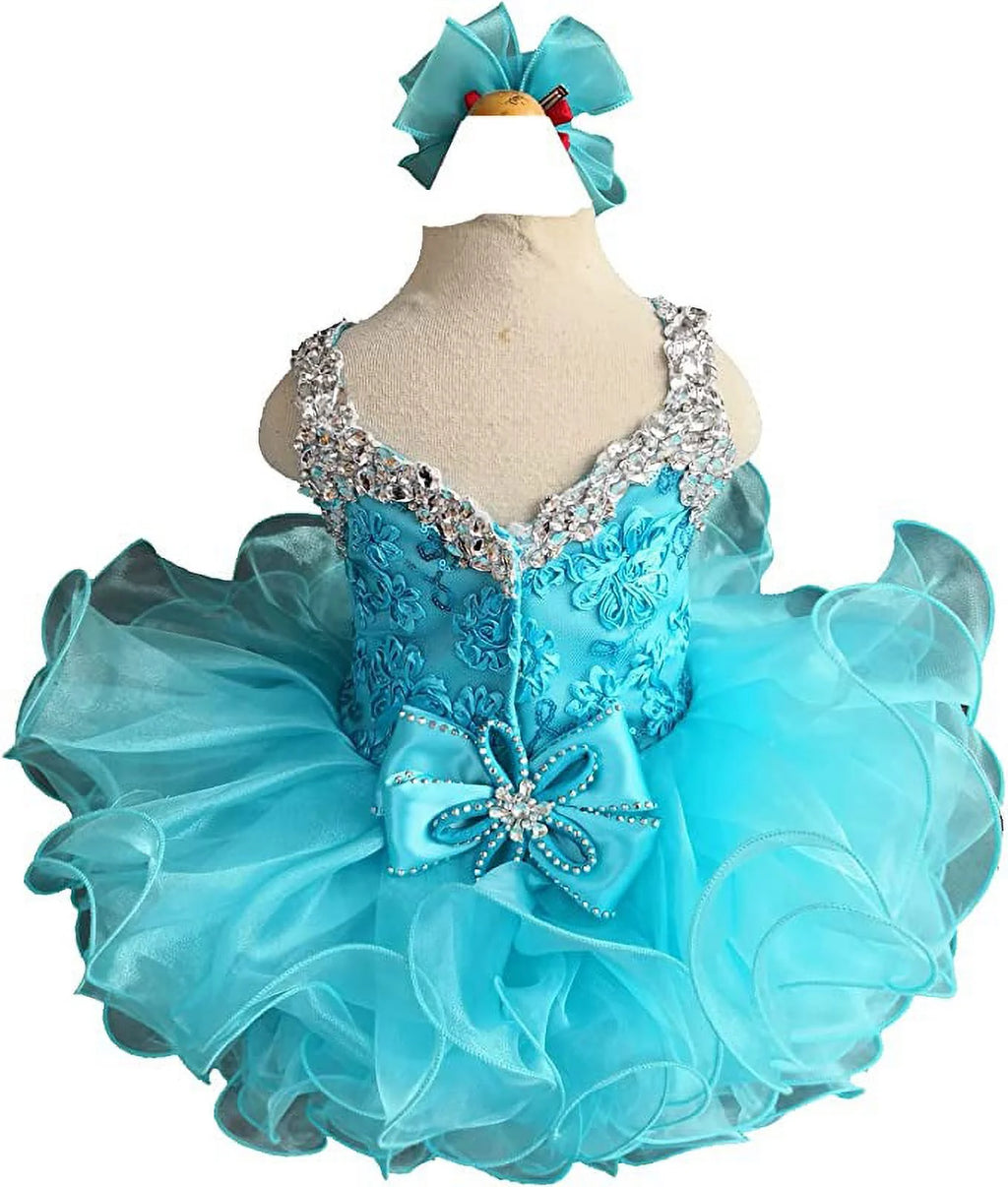 Blue Baby Girl's Pageant Dress Size 9-12M P390757