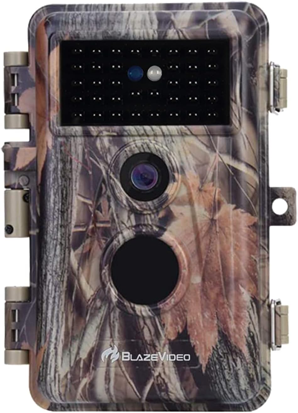 Deer Camera with Night Vision 24MP HD 1296P H.264 MP4 Video No Glow IR Motion Sensor Activated IP66 Waterproof O84789