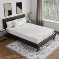 Full Size Leatherette Platform Bed with 12-Inch Mattress K3225