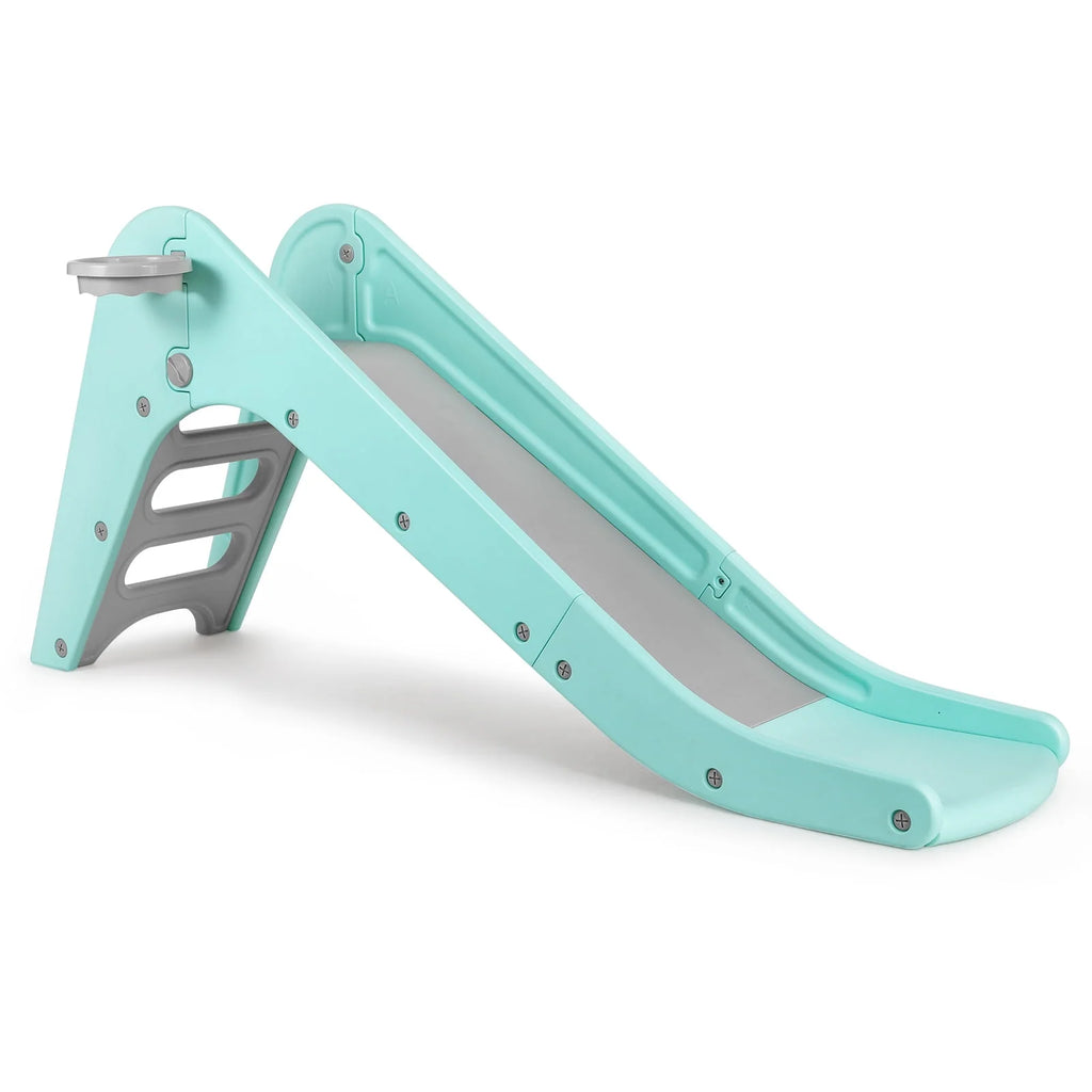 Plastic Kids Slide with Basketball Hoop J1656